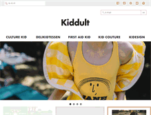 Tablet Screenshot of kiddult.net